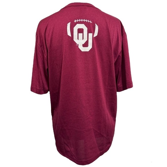 OU Sooners Crimson Tie Dye Tee Shirt 2 pairs of socks and Headband Size Medium - Picture 11 of 13
